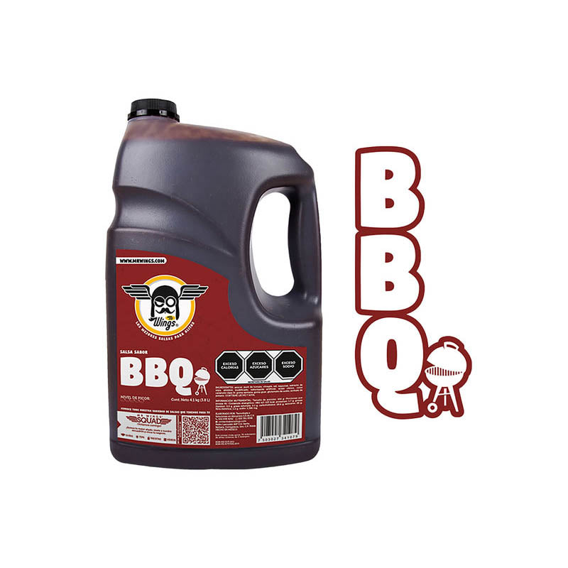 Salsa BBQ 3.8 lt. Mr. Wings