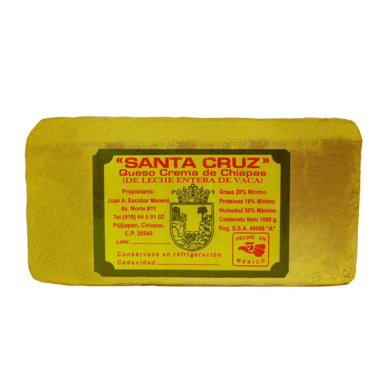 Queso Chiapas Santa Cruz