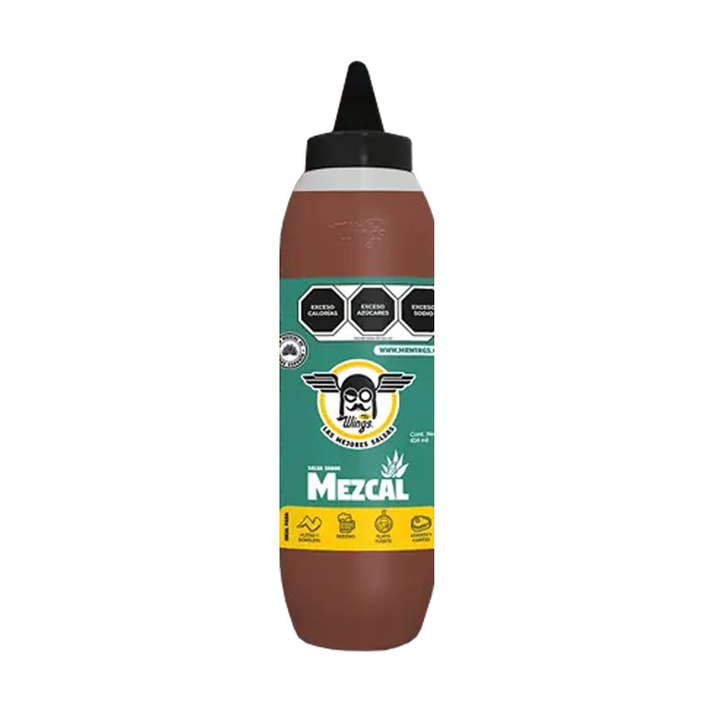 Salsa Mezcal 414 ml Mr. Wings
