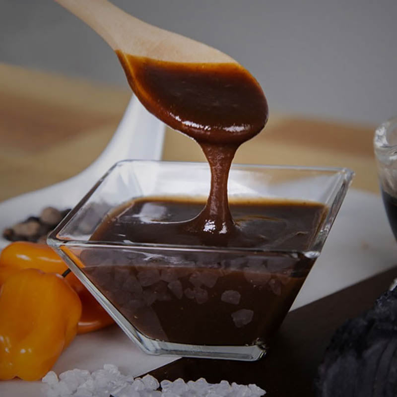 Salsa BBQ Habanero 414 ml. mr wings