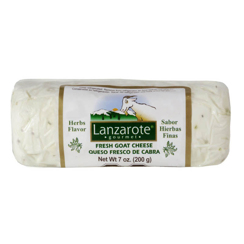 Queso de cabra Lanzarote finas hierbas 200 g.