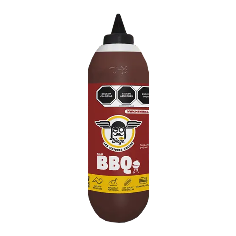 Salsa BBQ 946 ml. mr wings