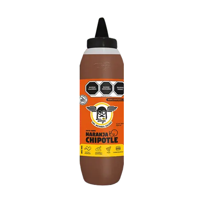 Salsa Naranja Chipotle 414 ml Mr. Wings