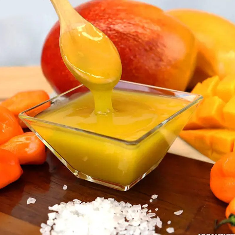 Salsa Mango Habanero 946 ml. mr wing