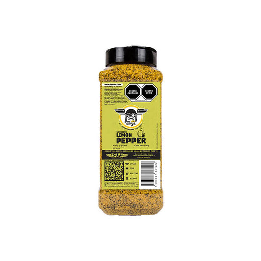 Sazonador Lemon Pepper 800 g. Mr. Wings