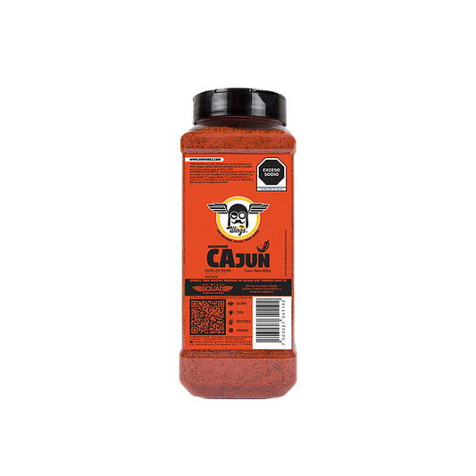 Sazonador Cajun 650 g. Mr. Wings