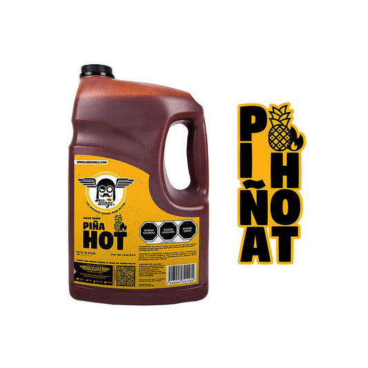Salsa Piña hot 3.8 lt. Mr. Wings