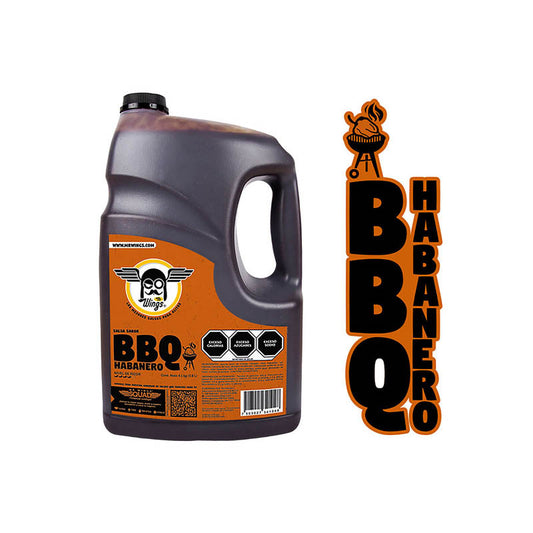 Salsa BBQ Habanero 3.8 lt Mr. Wings