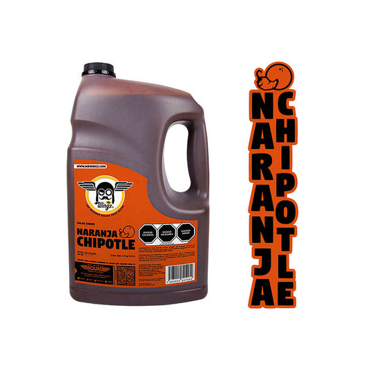 Salsa Naranja Chipotle 3.8 lt. Mr. Wings