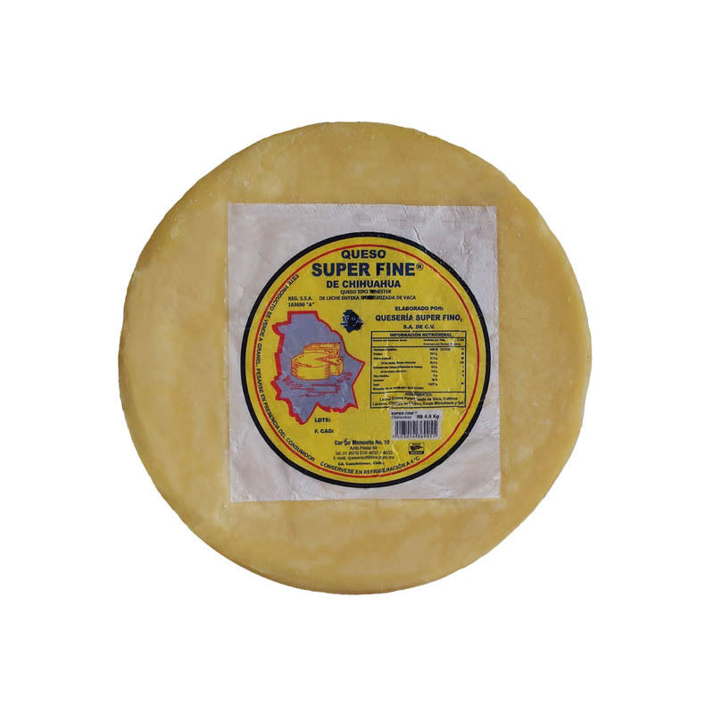 Queso Chihuahua super fino