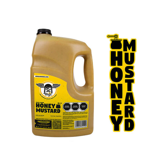 Salsa Honey Mustard 3.8 Lt. Mr. Wings