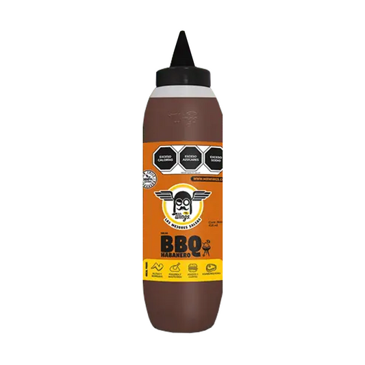 Salsa BBQ Habanero 414 ml. mr wings