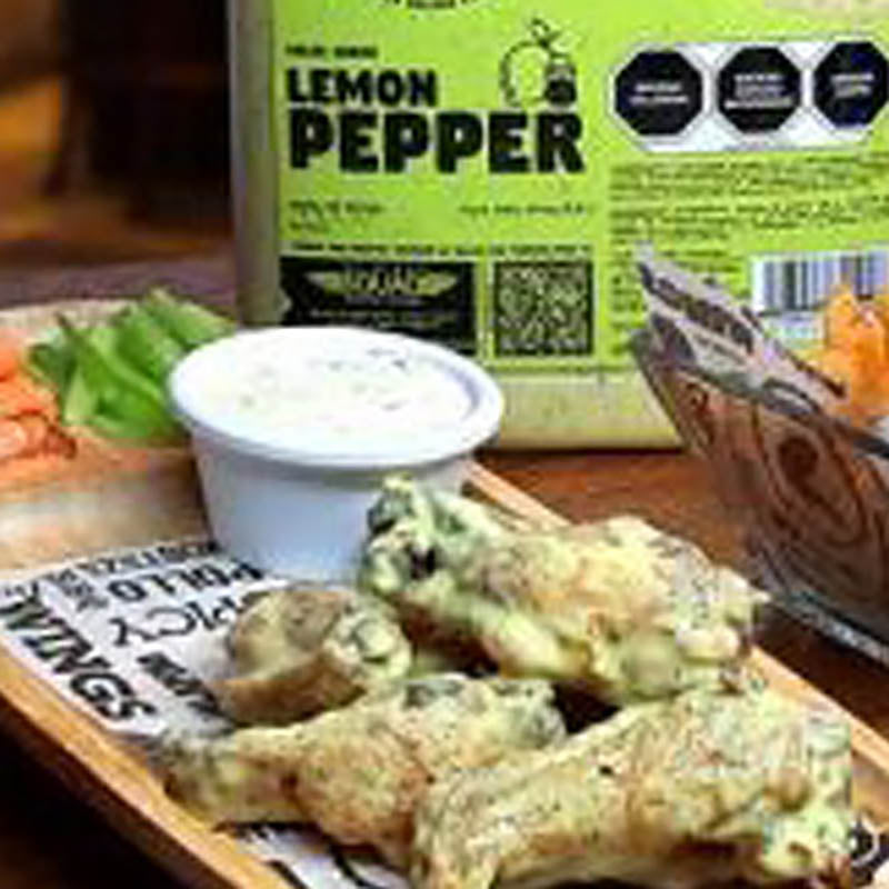 Salsa Lemon Pepper 3.8 lt. Mr. Wings
